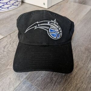 NBA Black Cap with Blue and Silver Orlando Magic's Logo - OS